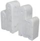 A & B Home White Marble Bookends-2