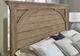 Vaughan-Bassett Vista Natural Oak King Mansion Storage Bed-1