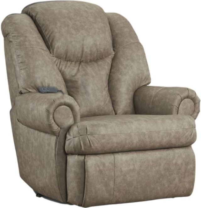 HomeStretch Kong Taupe Power Recliner-0