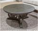 Magnussen Home® Bellamy Peppercorn Round Cocktail Table-3