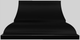 Vent-A-Hood® Designer Series 60" Black Wall Mounted Range Hood-0