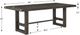 Winners Only® Maybrook Dark Oak Trestle Dining Table-2