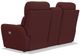 La-Z-Boy® Douglas Claret Power Reclining Loveseat with Headrest and Console-3