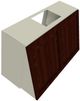 Vent-A-Hood® 42" Biscuit Tilt-Out Wall Mounted Range Hood-1