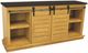American Heartland Manufacturing Rustic Two-Tone Provincial Shutter TV Stand-0