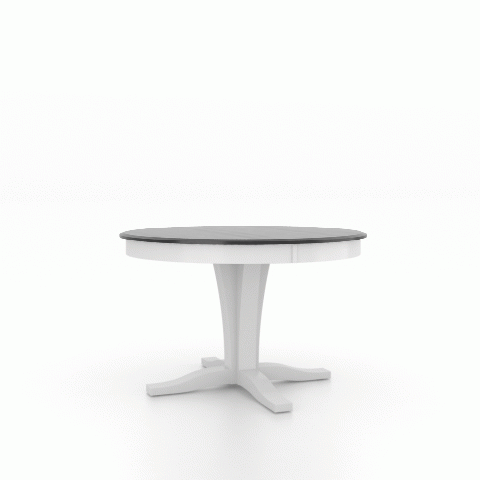 Canadel Customizable Gourmet 48" VR Round Pedestal Dining Table-3