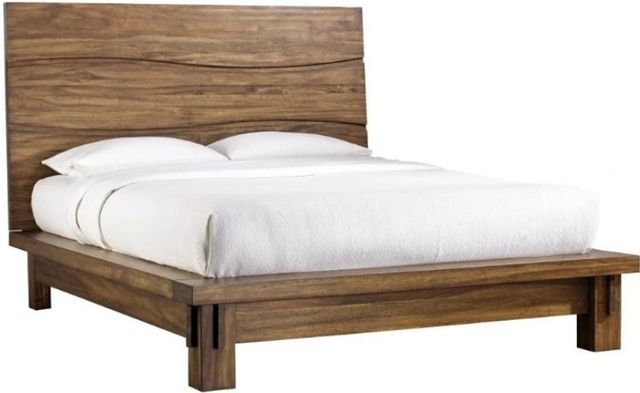Modus Furniture Ocean Natural Sengon California King Platform Bed-0