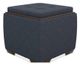 La-Z-Boy® Leo Navy Ottoman-1