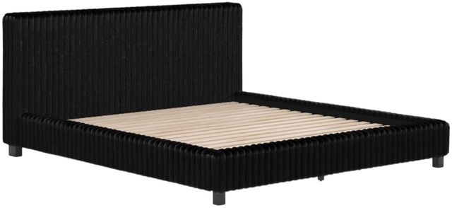 Signature Design by Ashley® Zuraleus Black California King Upholstered Bed-0