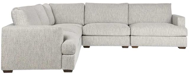 Classic Home Ludwig 5-Piece Ivory Upholstered Sectional-2