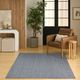 Nourison Home™ Tulum Denim Striped 5'x7' Area Rug-2