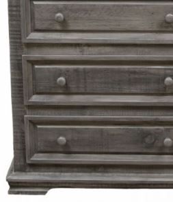 Million Dollar Rustic Charcoal Gray Coliseo Chest-1