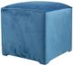A & B Home 2-Piece Blue Square Stool Set-1
