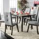 Furniture of America® Abelone Walnut Rectangular Dining Table-1