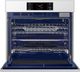 Samsung Bespoke 30" White Glass Single Electric Wall Oven-3
