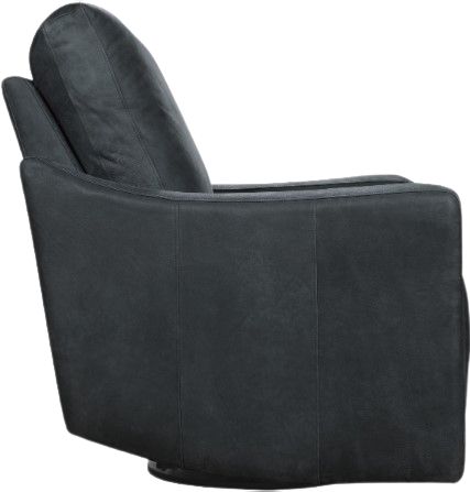 Hooker® Furniture Lewis Cordoba Noir Power Swivel Recliner-3