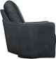 Hooker® Furniture Lewis Cordoba Noir Power Swivel Recliner-3