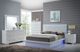 New Classic® Home Furnishings Sapphire 4-Piece White Queen Panel Bedroom Set-1