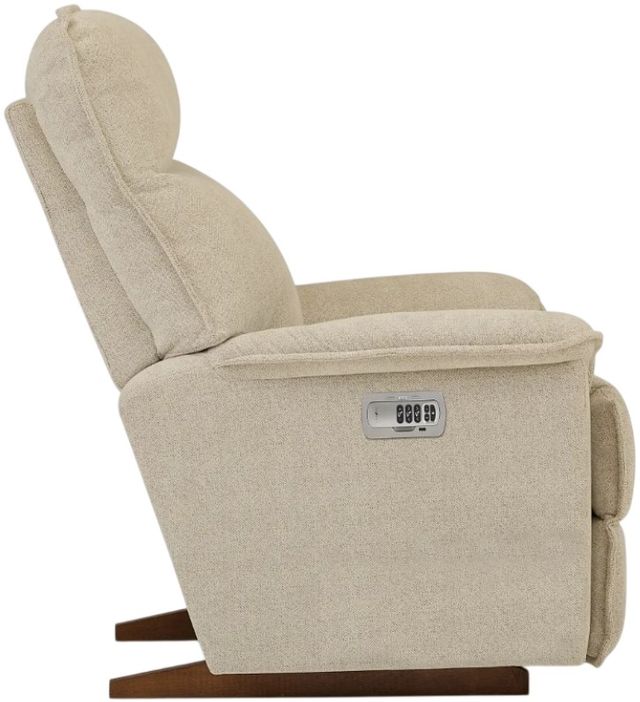 La-Z-Boy® Jay Oatmeal Power Rocking Recliner with Headrest-1