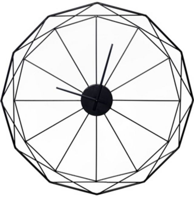 Signature Design by Ashley® Arkthorne Black Wall Clock-0