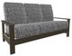 Telescope Casual Leeward Agra Classic/Beachwood Fabric/Polymer Outdoor Cushion Three-Seat Sofa with Boardwalk Rustic Polymer Arms-0
