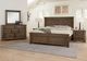 Artisan & Post by Vaughan-Bassett Cool Rustic Mink California King Panel Mansion Bed-1