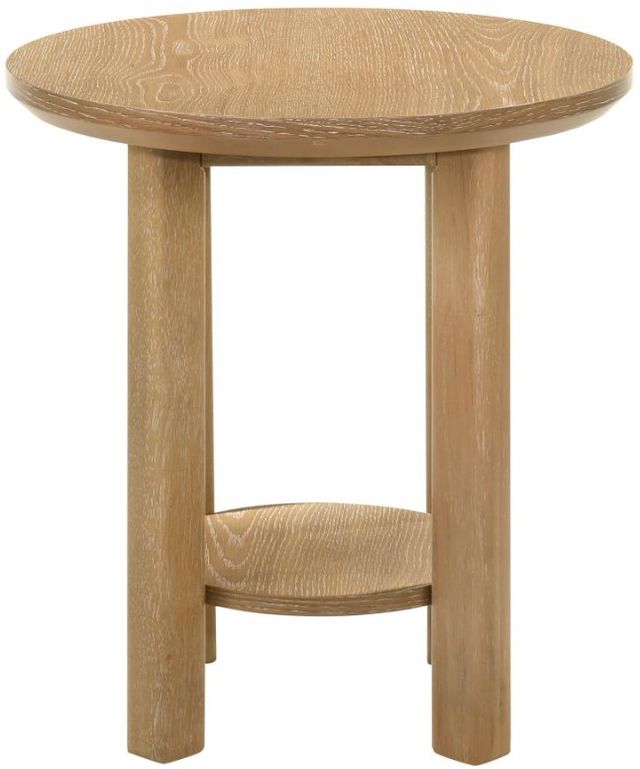 Coaster® Ottowa Washed Oak Side Table-3