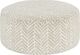 Fusion Furniture Vibrant Vision Passageway Vanilla Cocktail Ottoman-0