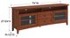 Whittier Wood® Furniture McKenzie Glazed Antique Cherry 74" Sound Bar Media Console-1