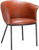 Zuo® Modern Garston Black/Brown Dining Arm Chair-0