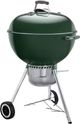 Weber® Original Kettle™ Series 22" Green Freestanding Charcoal Grill-2