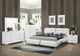 Coaster® Jeremaine White Upholstered Queen Bed-2