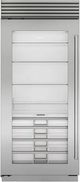 Sub-Zero® Classic Series 22.9 Cu. Ft. Stainless Steel Built In Column Refrigerator-0