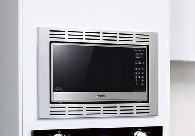 Panasonic® 27" Stainless Steel Microwave Trim Kit-2