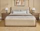 Modus Furniture Hollis Cabin Glow/Sweater Queen Upholstered Panel Bed-1