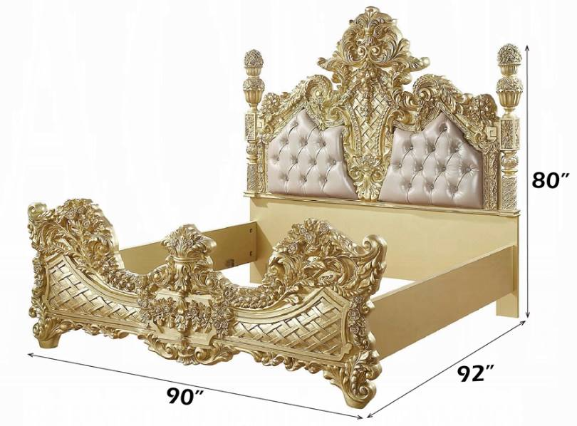 Acme Furniture Cabriole Bed - Thumbnail 3
