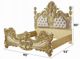 ACME Furniture Cabriole Gold Eastern King Panel Bed-2