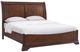 Elements International Phillipe Cherry King Sleigh Bed-0