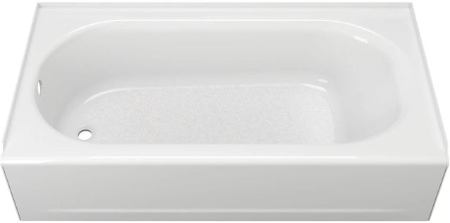 American Standard Princeton® Americast® White 60" x 34" Integral Apron Bathtub Left-Hand Outlet-0