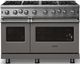 Viking® 5 Series 48" Damascus Gray Pro Style Natural Gas Range-3