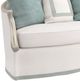 Caracole® Le Canape White Skirted Sofa-2