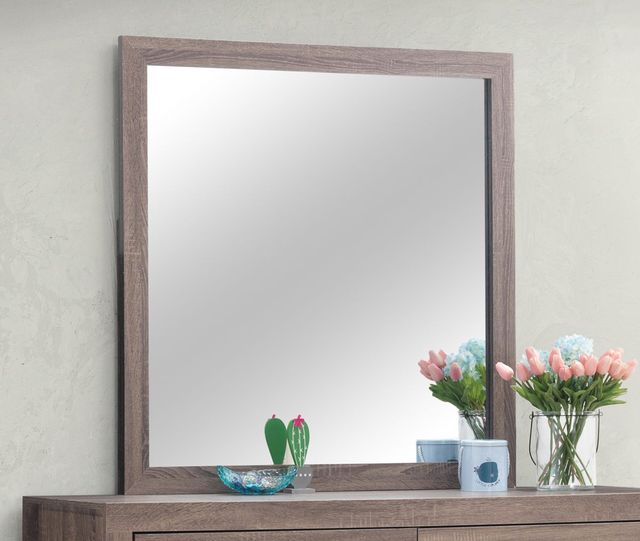 Coaster® Brantford Barrel Oak Dresser Mirror-4