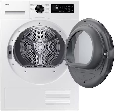 Samsung 5000 Series 4 Cu. Ft. White Ventless Electric Dryer with Heat Pump Drying-1