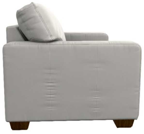 La-Z-Boy® Shiloh Ivory Leather Twin Sleep Chair-3