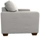 La-Z-Boy® Shiloh Ivory Leather Twin Sleep Chair-3