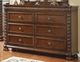Furniture of America® Mandeville Brown Cherry Dresser-0
