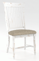 Canadel® Champlain Dove White Upholstered Side Chair-0