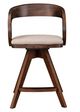 Furniture of America® Biasca 2-Piece Rich Walnut Counter Chair-3