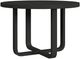 Elements International Ridgemont Black Dining Table-0