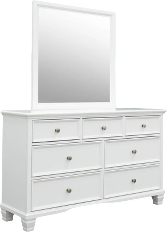 Signature Design by Ashley® Fortman 4-Piece White King Panel Bedroom Set-2